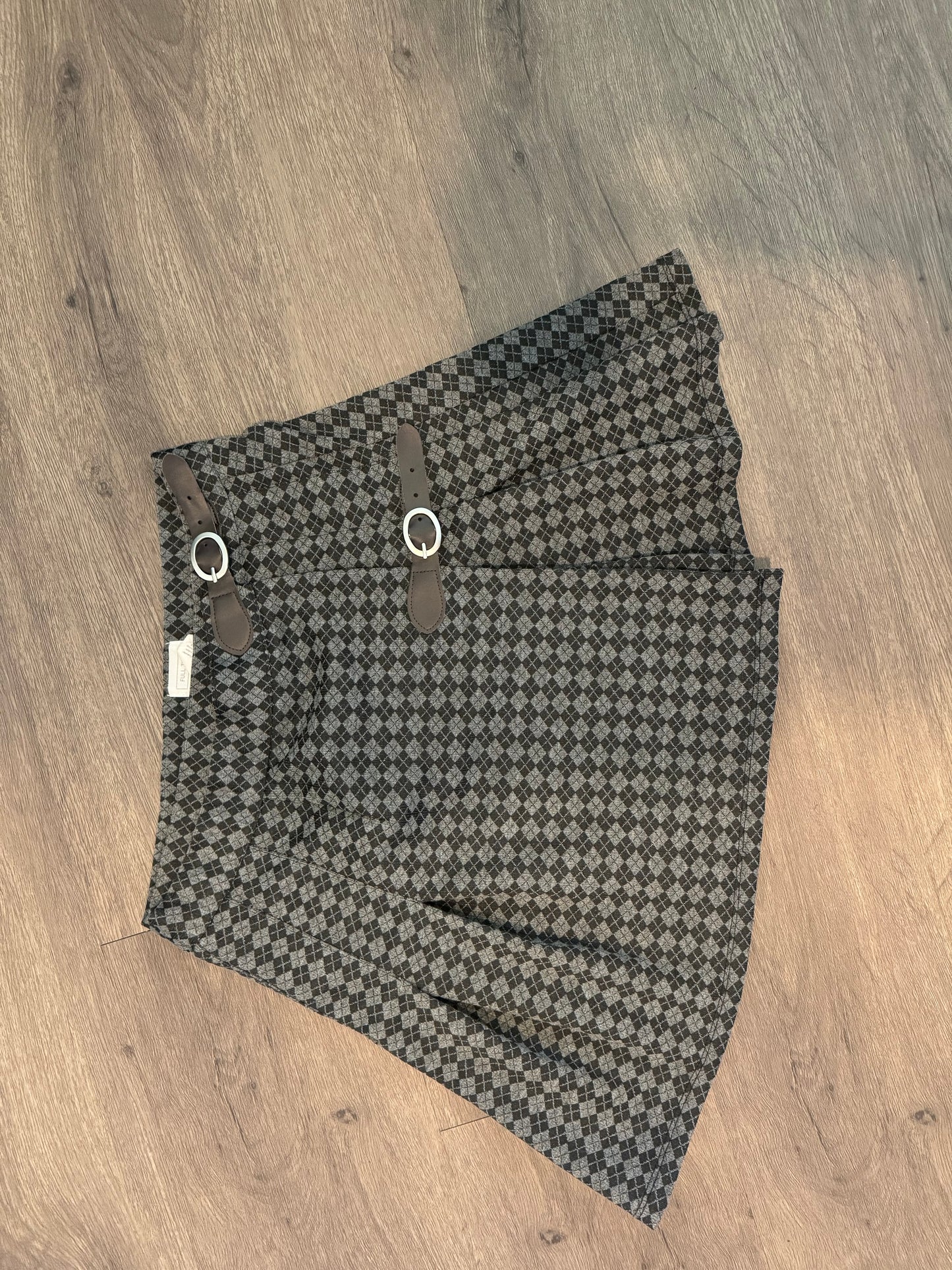 Small buckle size medium mini skirt