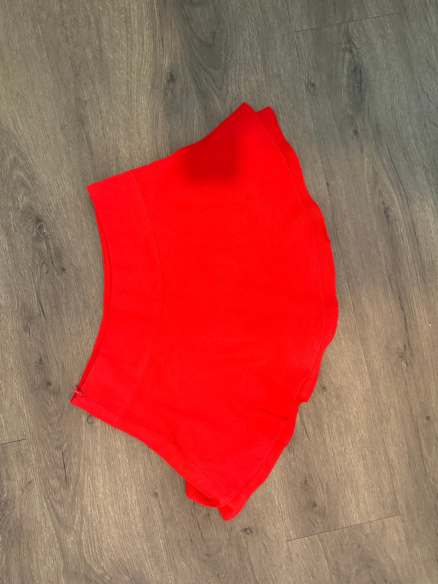 Y2K Red mini skirt size Medium