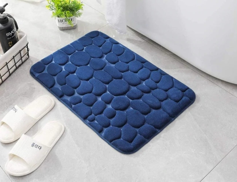 Memory Cotton stone bathroom mat